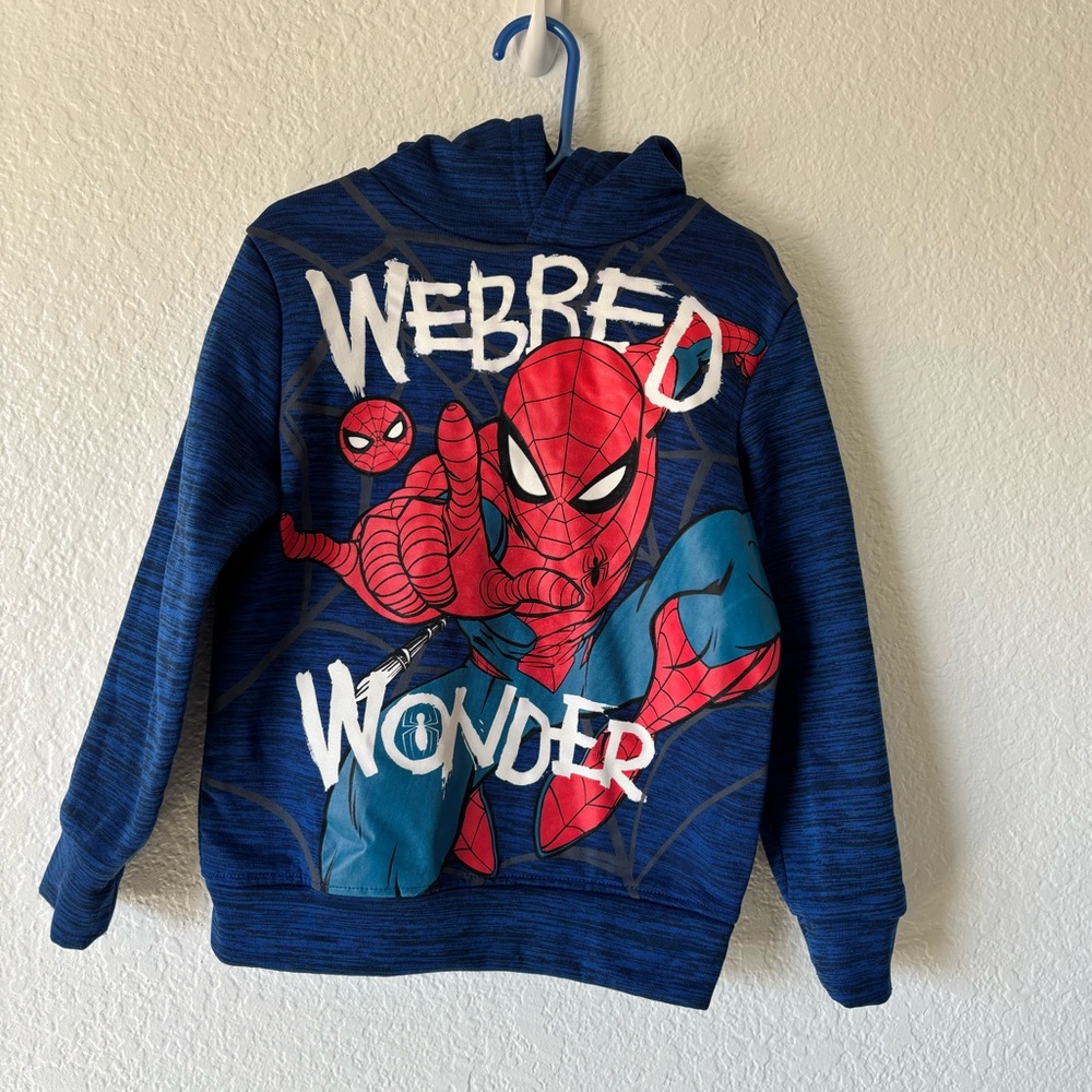 Marvel Spider-Man Blue Apparel Size 5